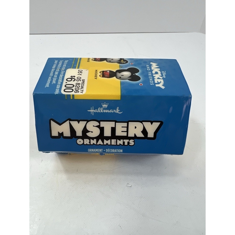 Hallmark Disney Mickey & Friends Mystery Ornament Unisex OS Blue New Sealed - Picture 2 of 12